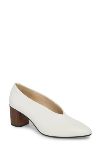 Incaltaminte femei vagabond shoemakers eve block heel pump cream white