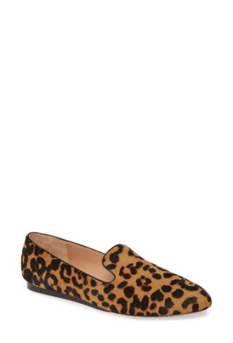 Incaltaminte femei Veronica Beard griffin genuine calf hair loafer leopard