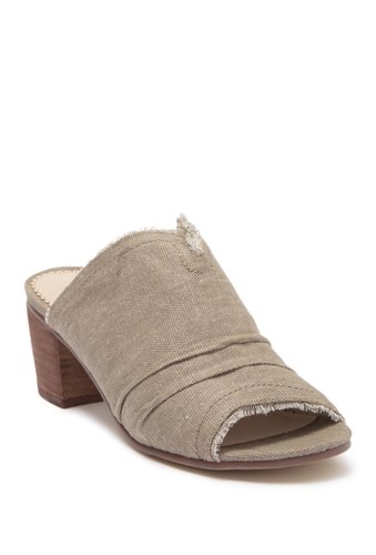Incaltaminte femei very g bianca heeled slide sandal taupe