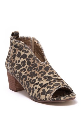 Incaltaminte femei very g sunshine split vamp open toe sandal leopard
