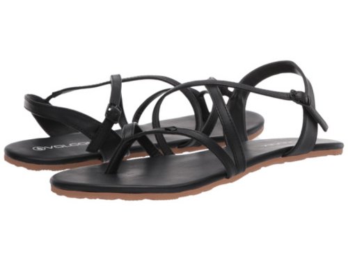 Incaltaminte femei volcom strapped in sandal black out
