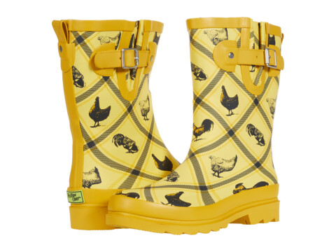 Incaltaminte femei western chief country coop mid boot yellow