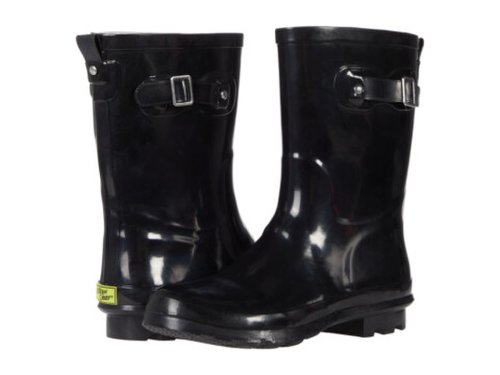 Incaltaminte femei western chief waterproof mid rain boot solid black