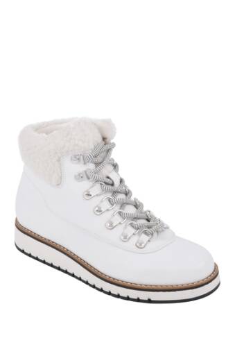 Incaltaminte femei white mountain footwear cozy hiker bootie whitesmooth