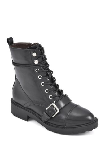 Incaltaminte femei white mountain footwear decree combat boot blacksmooth