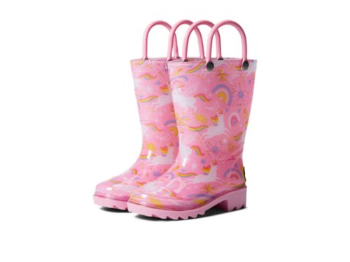 Incaltaminte fete western chief kids sparkle unicorn pvc rain boot (toddlerlittle kid) pink