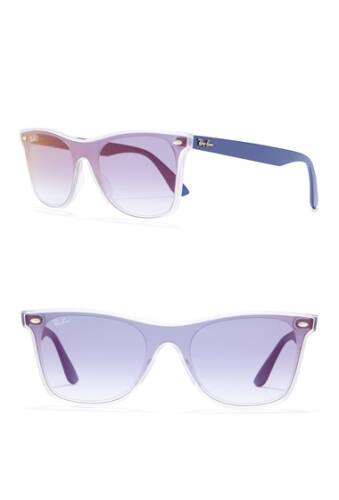 Ochelari barbati ray-ban 141mm blaze wayfarer sunglasses purple blue
