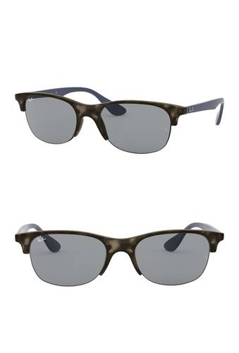 Ochelari barbati ray-ban 54mm square sunglasses grey havana