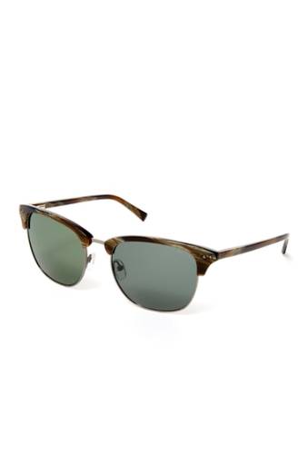 Ochelari barbati ted baker london 55mm clubmaster sunglasses green