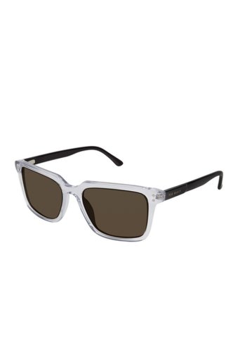 Ochelari barbati ted baker london 56mm square sunglasses crystal