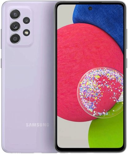 Samsung galaxy a52s 5g dual sim 128 gb awesome purple bun