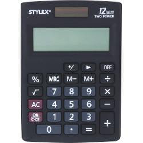 Calculator top alpha 12digit 42860