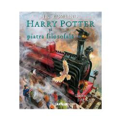 Harry potter si piatra filosofala, ilustratii de jim kay