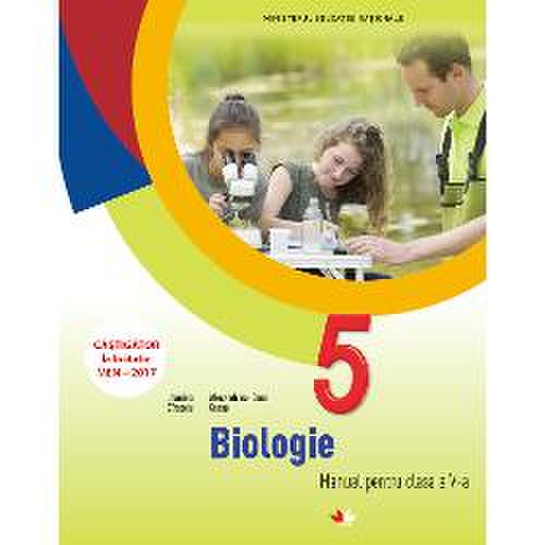 Manual biologie clasa a v a + cd, editura litera
