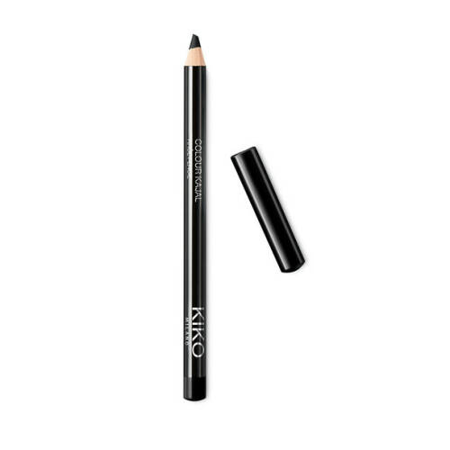 Creion de ochi dermatograf kiko colour kajal khol pencil, negru