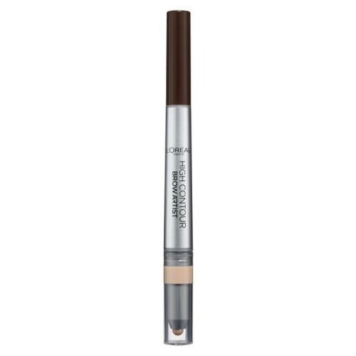 Creion pentru sprancene loreal high contour brow artist, nuanta 108 warm brunette
