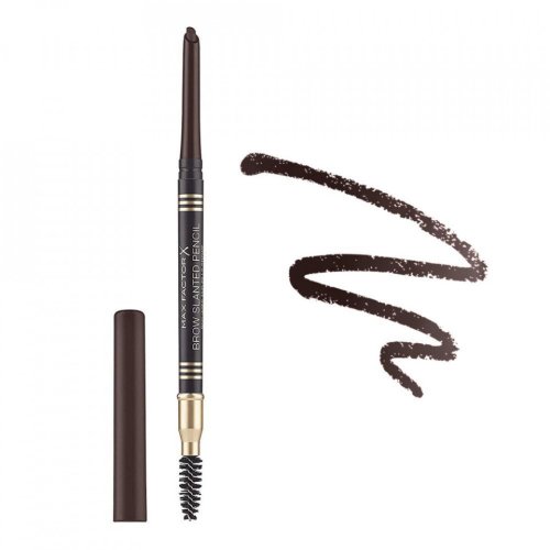 Creion sprancene max factor brow slanted pencil, 05 black brown