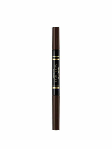 Creion sprancene max factor real brow fill & shape, 04 deep brown
