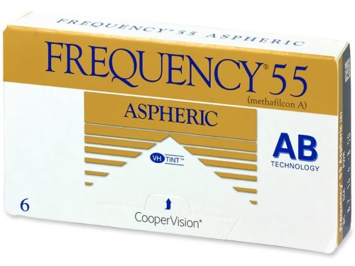 Coopervision Frequency 55 aspheric (6 lentile)