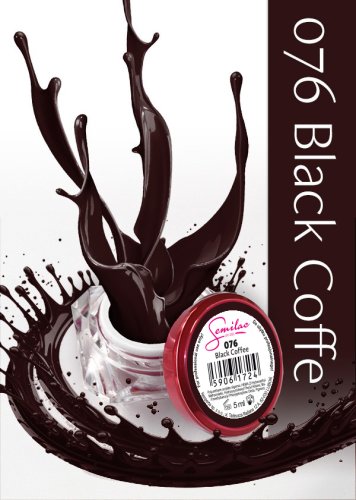 Semilac gel color black coffee 076