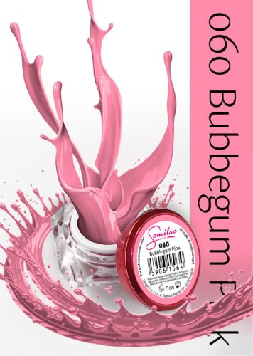 Semilac gel color bubblegum pink 060