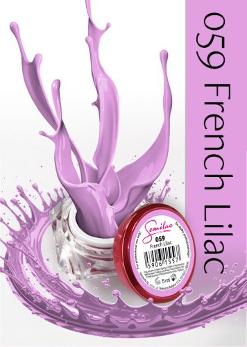 Semilac gel color french lilac 059
