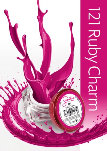 Semilac gel color ruby charm 121