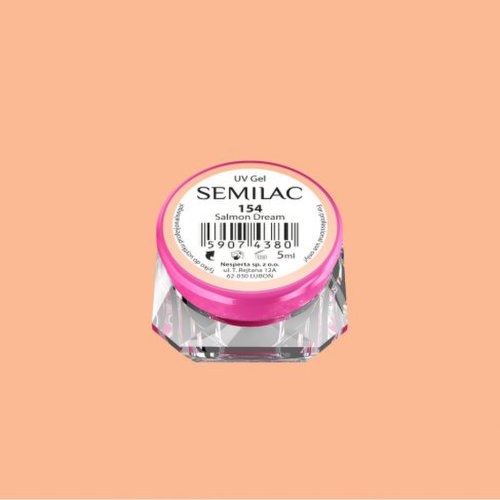 Semilac gel color salmon dream 154