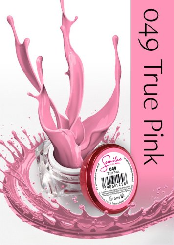 Semilac gel color true pink 049