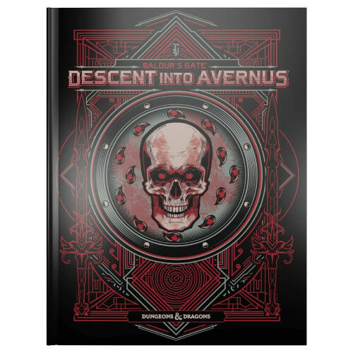 Carte d&d baldur's gate descent into avernus adventure book alternate cover