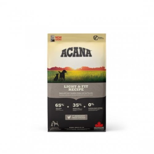 Acana heritage light and fit, hrana uscata fara cereale pentru controlul greutatii, 11.4kg