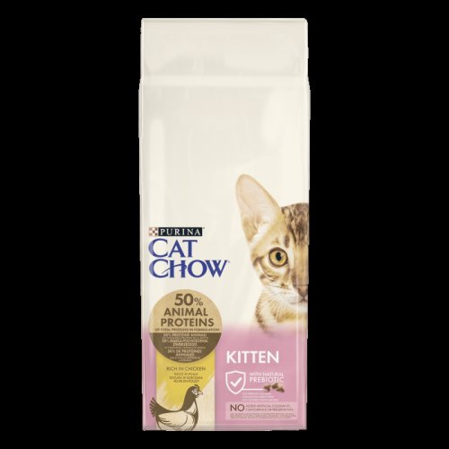 Cat chow kitten, hrana uscata pentru pisici junior - 15 kg
