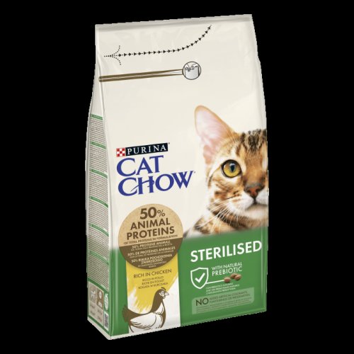 Purina cat chow pisica adult sterilizat cu pui - 1.5 kg