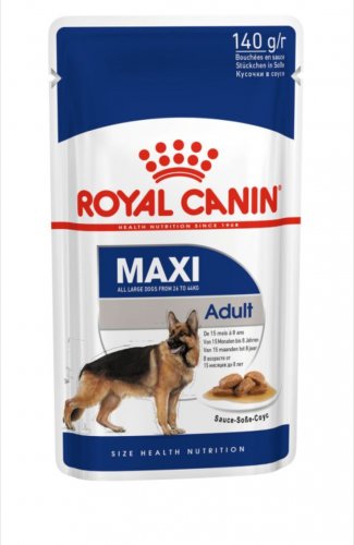Royal canin maxi adult hrana umeda caine (in sos), 10 x 140 g