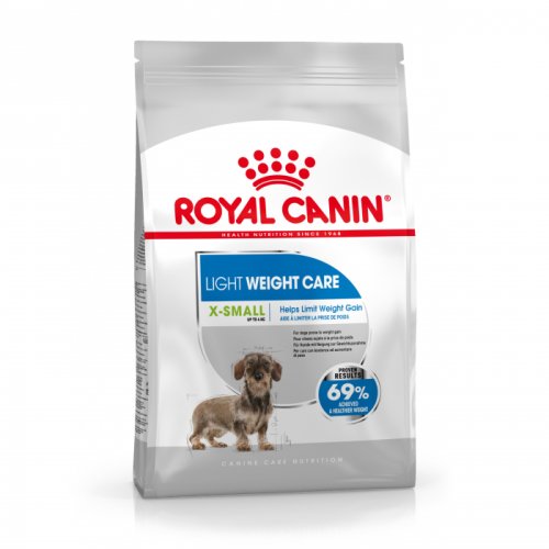 Royal canin xsmall light weight care adult hrana uscata caine, limitarea cresterii in greutate, 1.5 kg