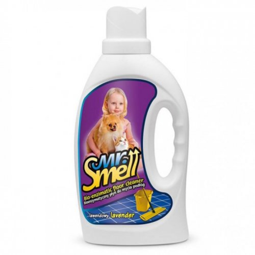 Mr Smell Solutie curatare pete si mirosuri animale de pe podele, mr.smell, lavanda, 1000 ml