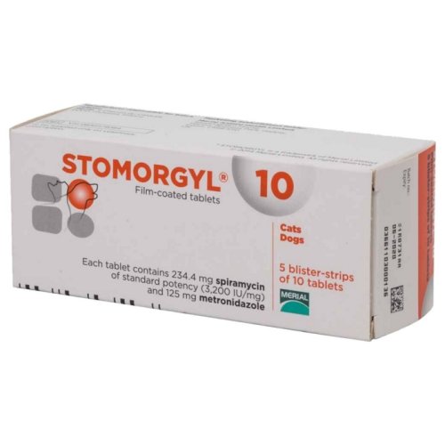 Merial Stomorgyl 10 mg 1 comprimate