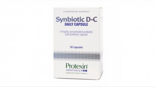Synbiotic d-c pentru caini si pisici, 50 capsule
