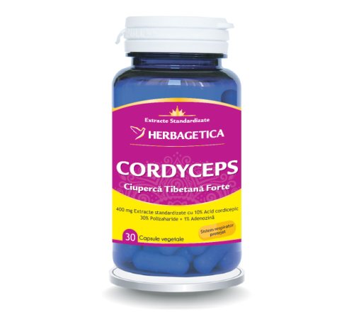 Cordyceps 10/30/1, 30 capsule, herbagetica