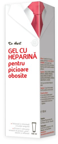 Dr.hart gel cu heparina, 100 ml