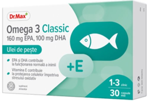 Dr.max omega 3 classic, 30 capsule moi
