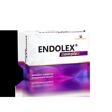 Endolex complex, 30 comprimate filmate, sunwave