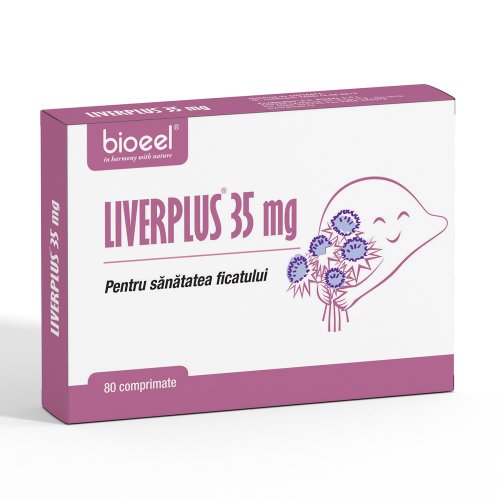 Liverplus 35mg, 80 comprimate, bioeel