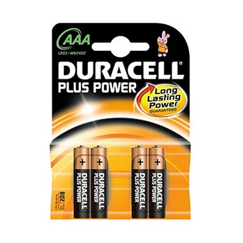 Baterii alcaline lr03 duracell aaa (4 pcs)