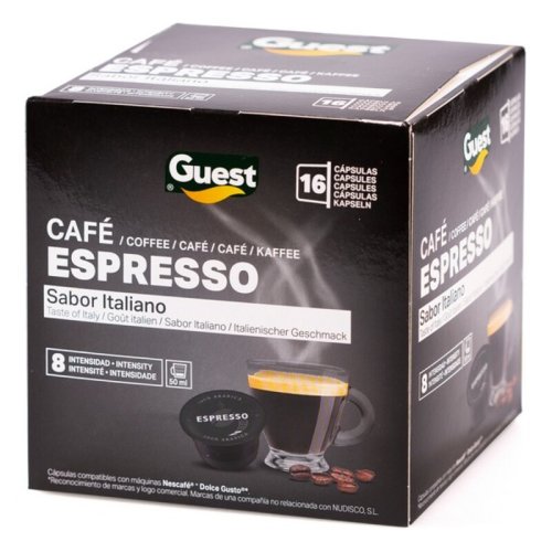 Capsule de cafea espresso guest (16 uds)