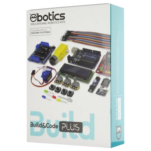 Kit de electronică build & code plus