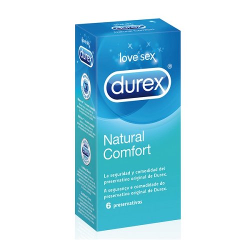Prezervative natural plus durex (6 unități)