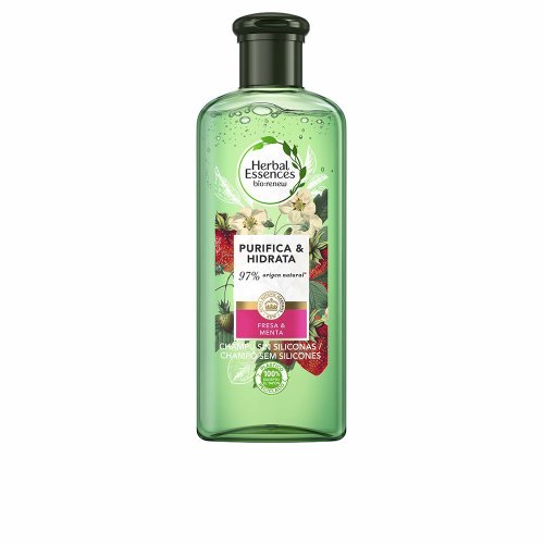 Șampon purifiant herbal botanicals bio mentă căpșună hidratant (250 ml)