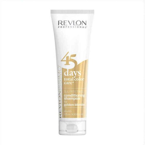 Șampon și balsam 2 în 1 45 days total color care revlon golden blondes