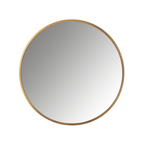 Oglinda maesa, mdf fier oglinda, auriu, 90x90x2.5 cm